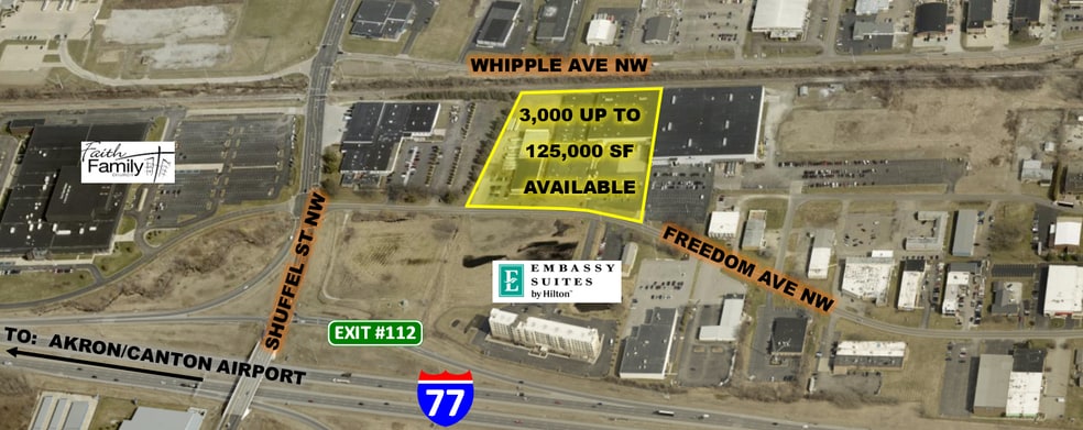 8000 Freedom Ave NW, North Canton, OH à louer - Photo de l’immeuble – Image 3 sur 5
