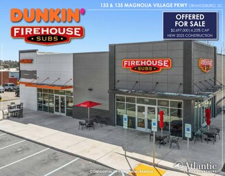 Plus de détails pour 133 & 135 Magnolia Village Pkwy, Orangeburg, SC - Local commercial à vendre