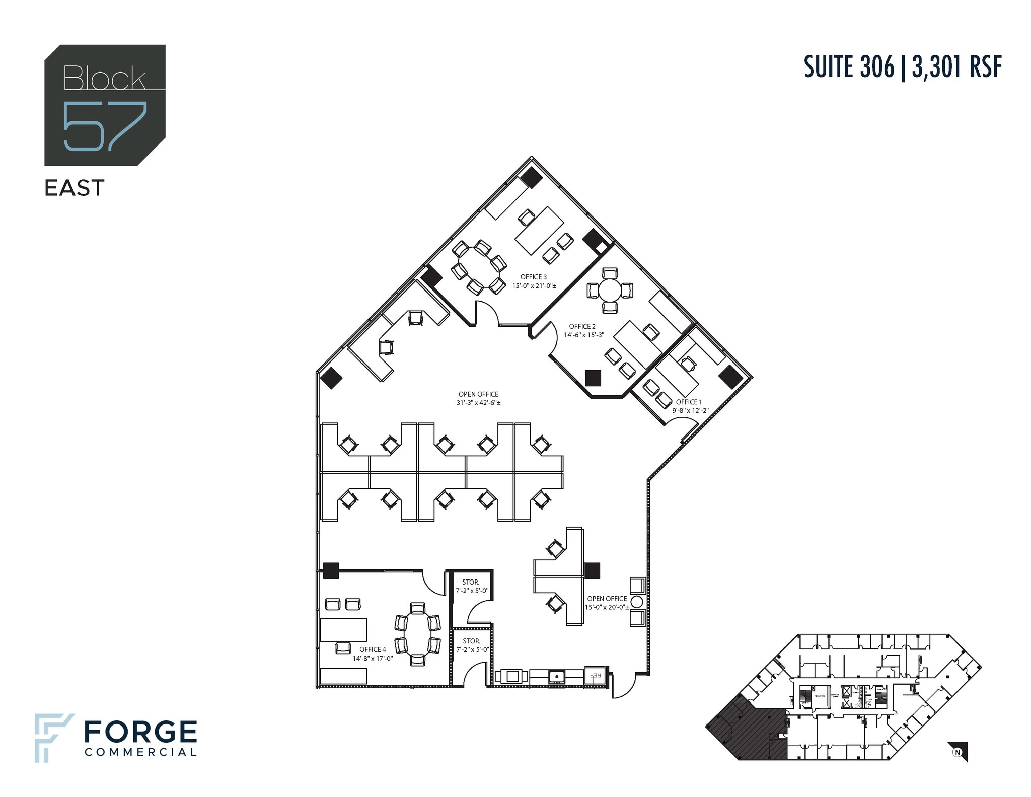 5710 Lyndon B Johnson Fwy, Dallas, TX à louer Plan d’étage– Image 1 sur 6