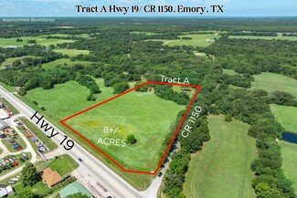 Plus de détails pour Tract A State 19 & RS CR 1150 t, Emory, TX - Terrain à vendre