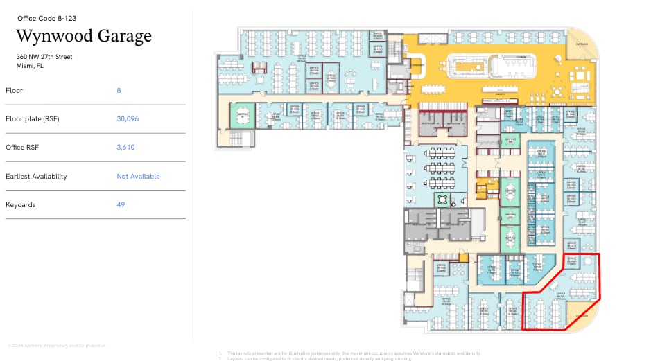 2660 NW 3rd Ave, Miami, FL à louer Plan d’étage– Image 1 sur 1