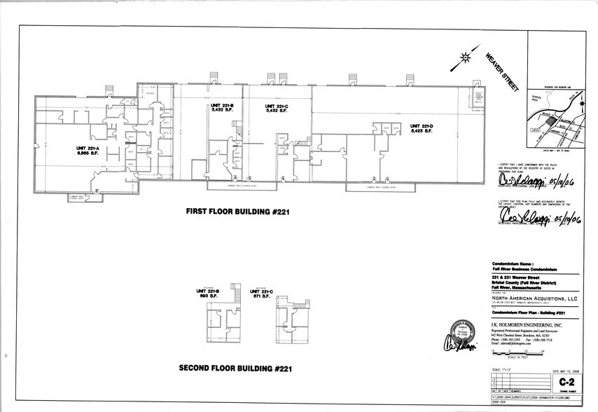 221 Weaver St, Fall River, MA à louer - Plan d’étage – Image 3 sur 5