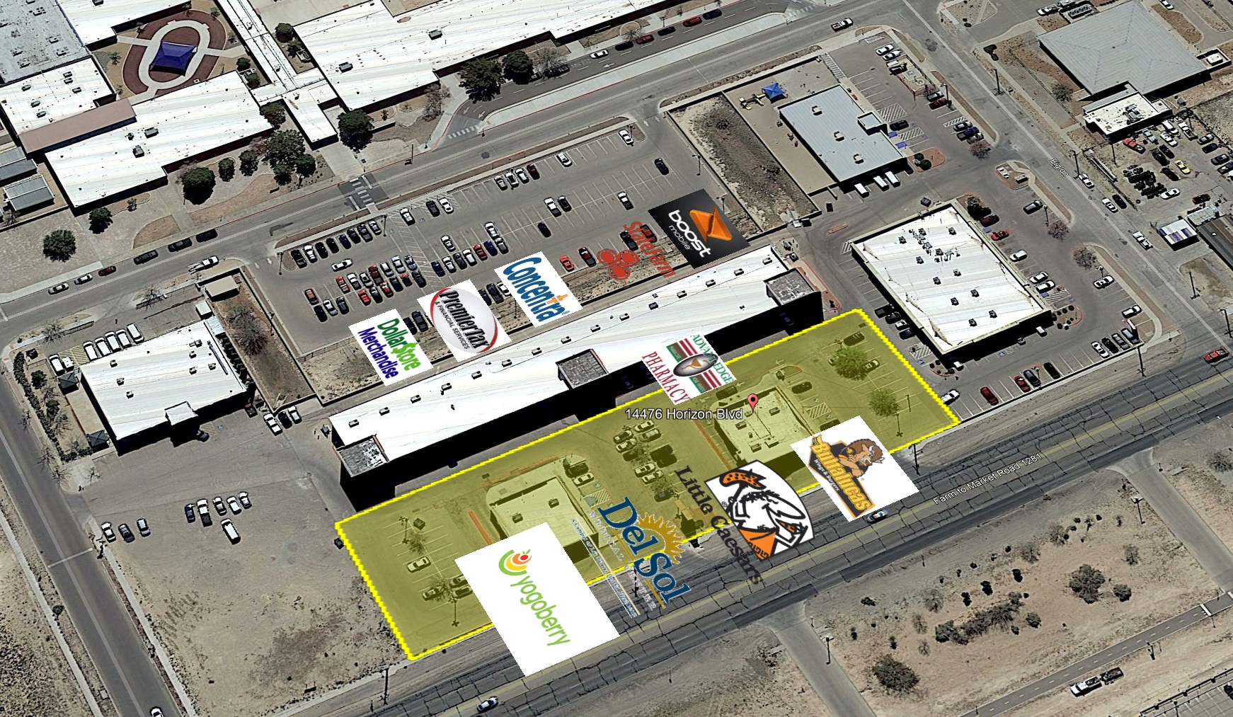 14476 Horizon Blvd, El Paso, TX à louer Aérien– Image 1 sur 5