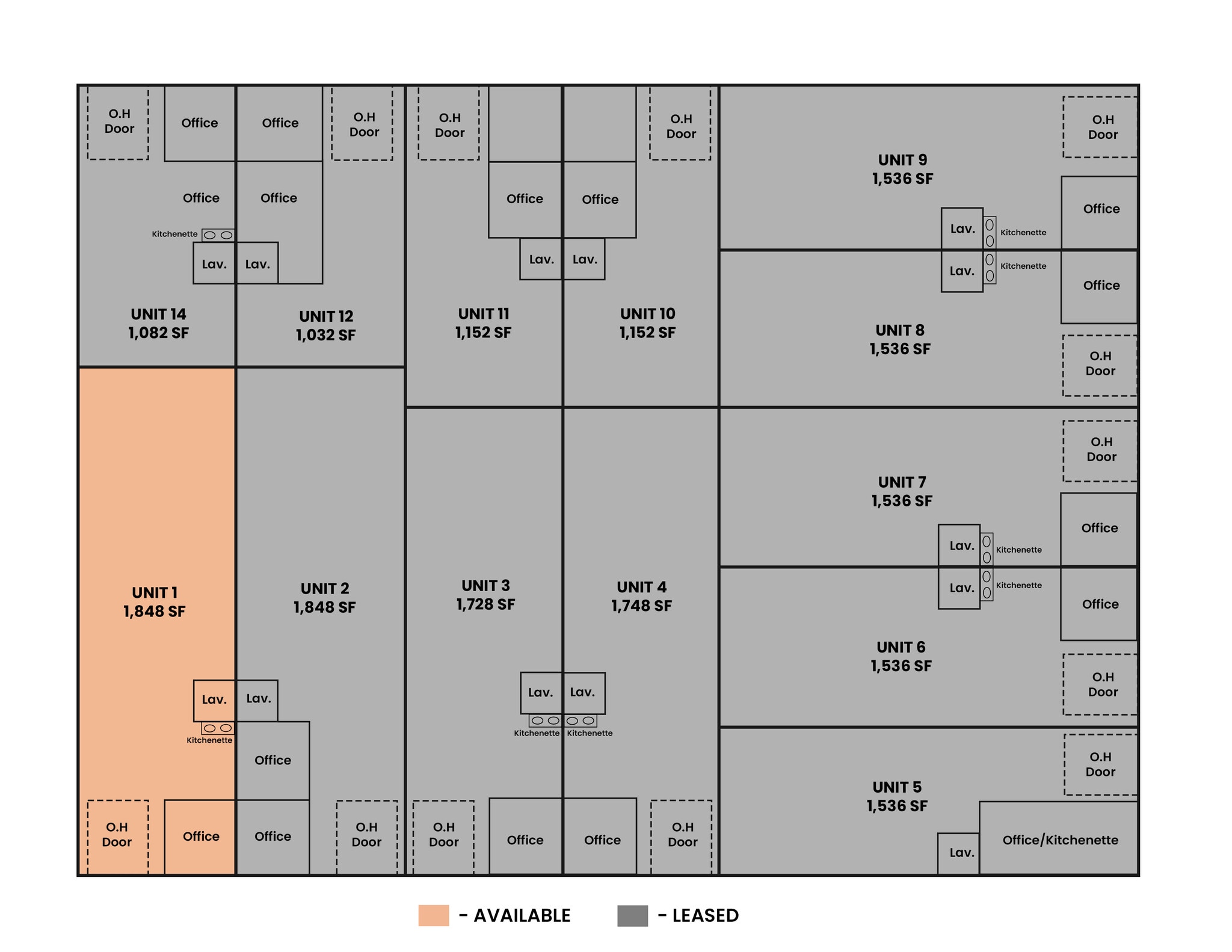 16010 W 5th Ave, Golden, CO à louer Plan d’étage– Image 1 sur 1