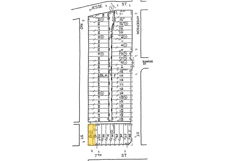 2231 E 7th St, Los Angeles, CA à vendre - Plan cadastral – Image 3 sur 4