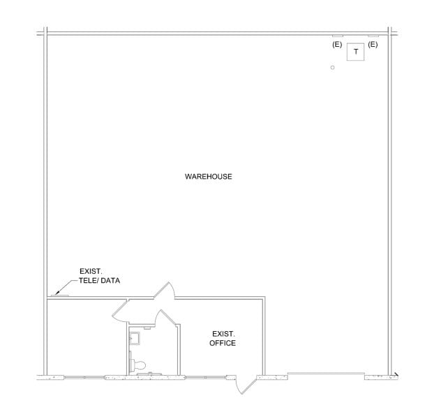 6949 Speedway Blvd, Las Vegas, NV à louer Plan d’étage– Image 1 sur 1