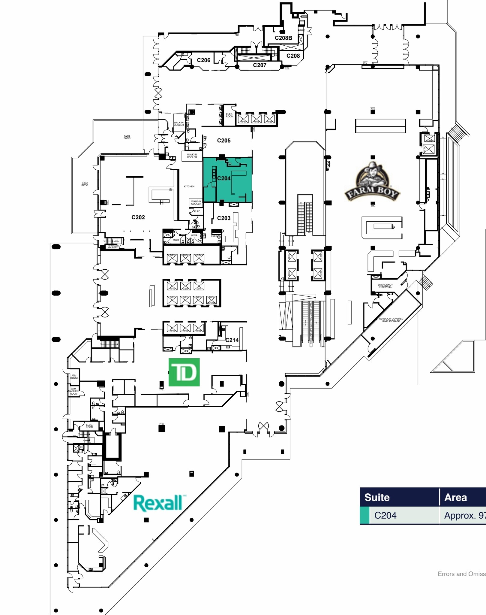 777 Bay St, Toronto, ON à louer Plan d’étage– Image 1 sur 3