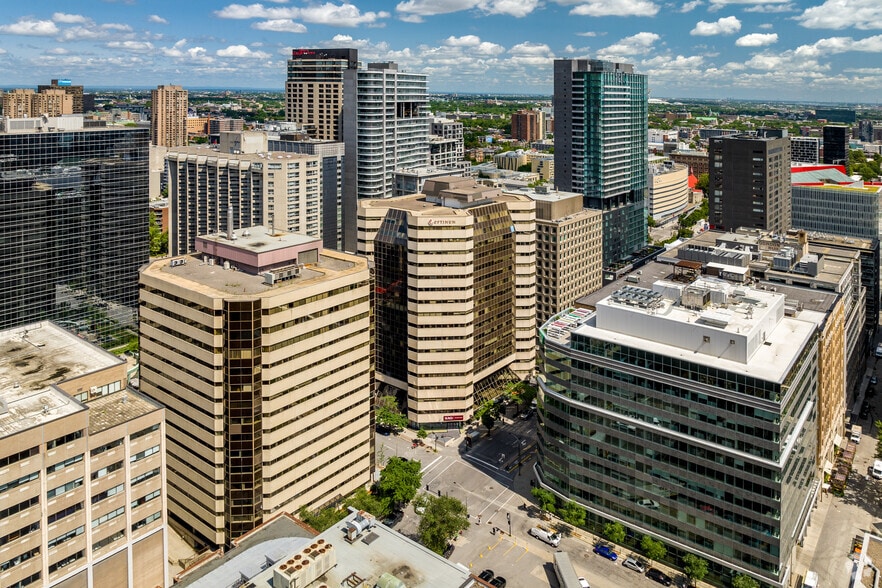 425 Boul De Maisonneuve O, Montréal, QC à louer - Aérien – Image 3 sur 6
