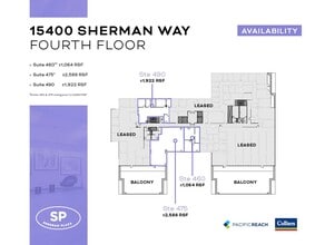 15400 Sherman Way, Van Nuys, CA à louer Plan d’étage– Image 1 sur 1