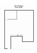 1801 Broadway, Denver, CO à louer Plan d’étage– Image 1 sur 1