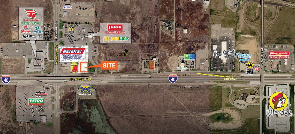 NEC S Lakeside & Interstate 40 dr, Amarillo, TX à vendre - Photo principale – Image 1 sur 1