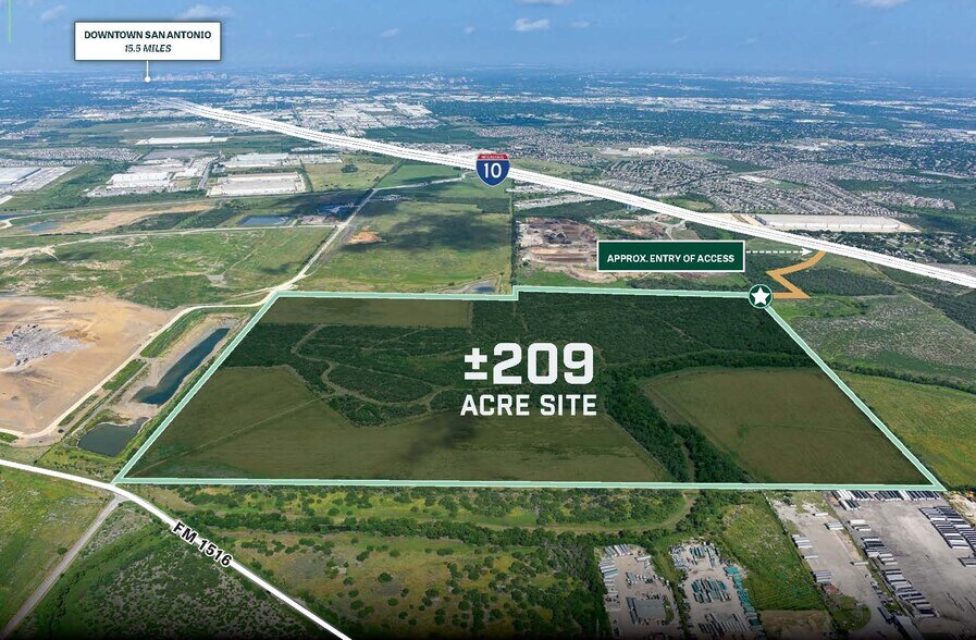 I-10 & FM 1516, San Antonio, TX à vendre - Photo de l’immeuble – Image 2 sur 4