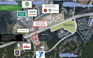 Plus de détails pour Hull Street Road & Otterdale Rd, Chesterfield, VA - Terrain à louer