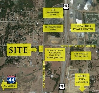 Plus de détails pour SW 81st St & Union Ave, Tulsa, OK - Terrain à vendre