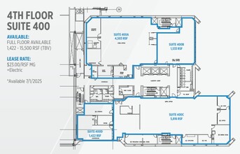 316 W Washington Ave, Madison, WI à louer Plan d’étage– Image 1 sur 1
