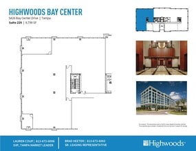 5426 Bay Center Dr, Tampa, FL à louer Plan d’étage– Image 1 sur 1