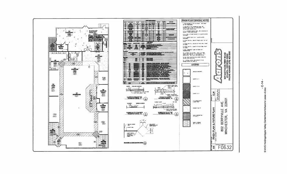 804 Berryville Ave, Winchester, VA à louer - Plan d’étage – Image 2 sur 4