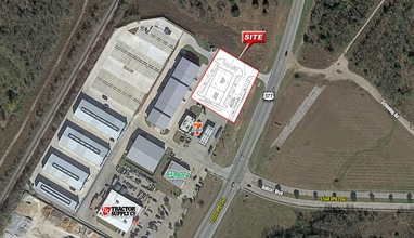 NWC US Highway 377 and Bobcat Blvd, Roanoke, TX à louer Plan de site– Image 2 sur 3