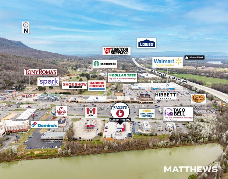 354 Kimball Crossing Dr, Kimball, TN à vendre - Aérien – Image 3 sur 3
