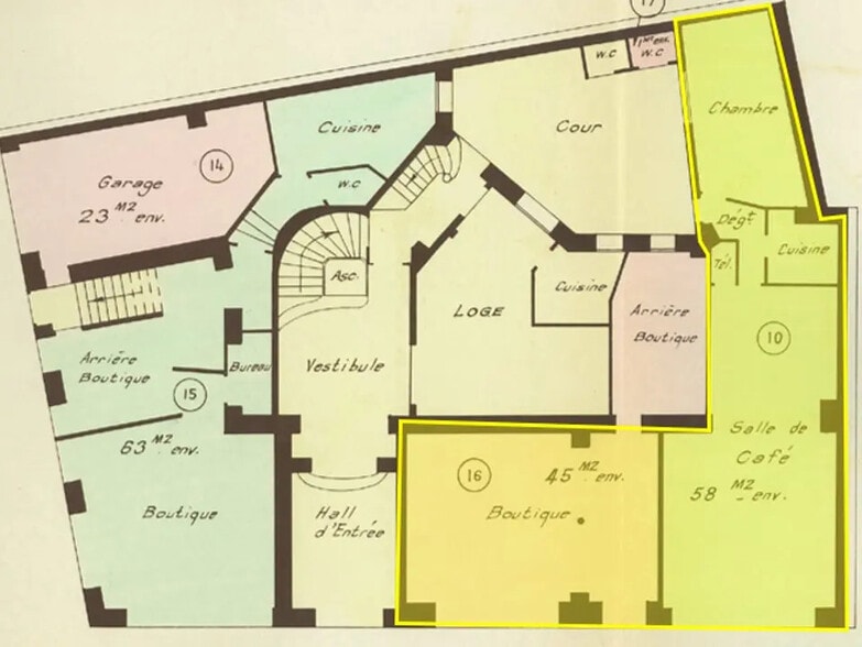 Local commercial dans Charenton-le-Pont à louer - Plan d’étage – Image 2 sur 7