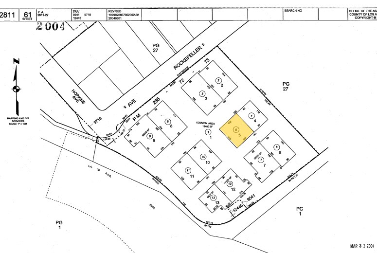 24842 Avenue Rockefeller, Valencia, CA à vendre - Plan cadastral – Image 3 sur 3