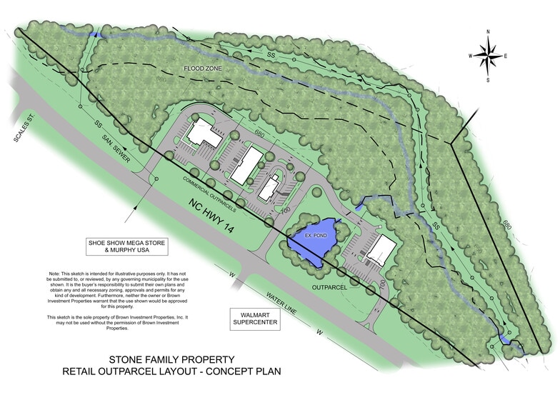 0 NC Hwy 14, Reidsville, NC à vendre - Plan de site – Image 3 sur 5