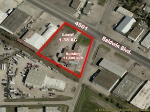 4501 Baldwin Blvd, Corpus Christi, TX à louer Aérien– Image 1 sur 21