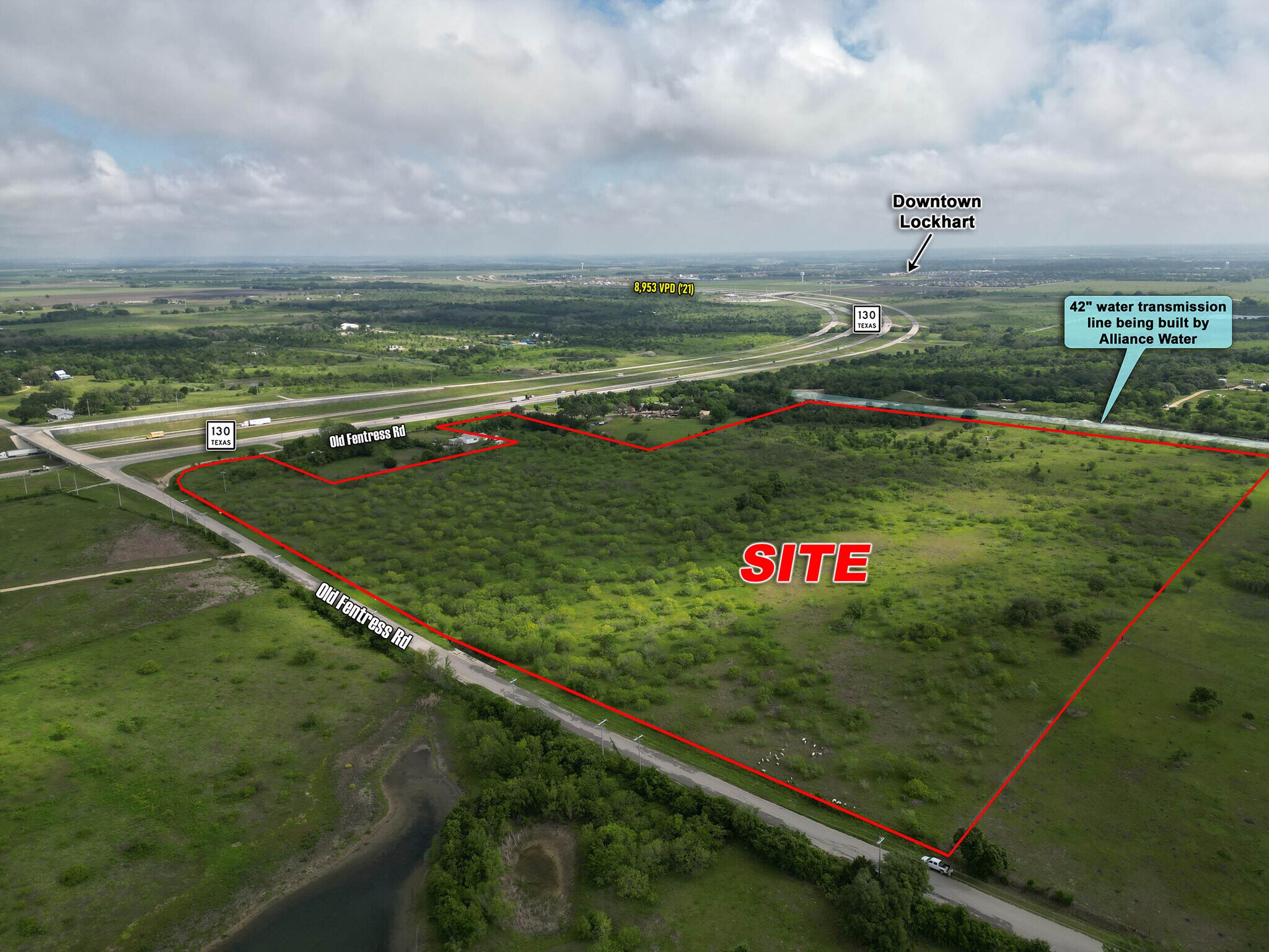 TBD SH-130 and Old Fentress Road, Lockhart, TX à vendre Photo de l’immeuble– Image 1 sur 5