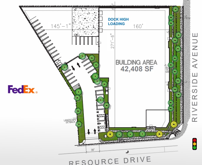 NWC Riverside Ave, Bloomington, CA à louer - Plan de site – Image 3 sur 3