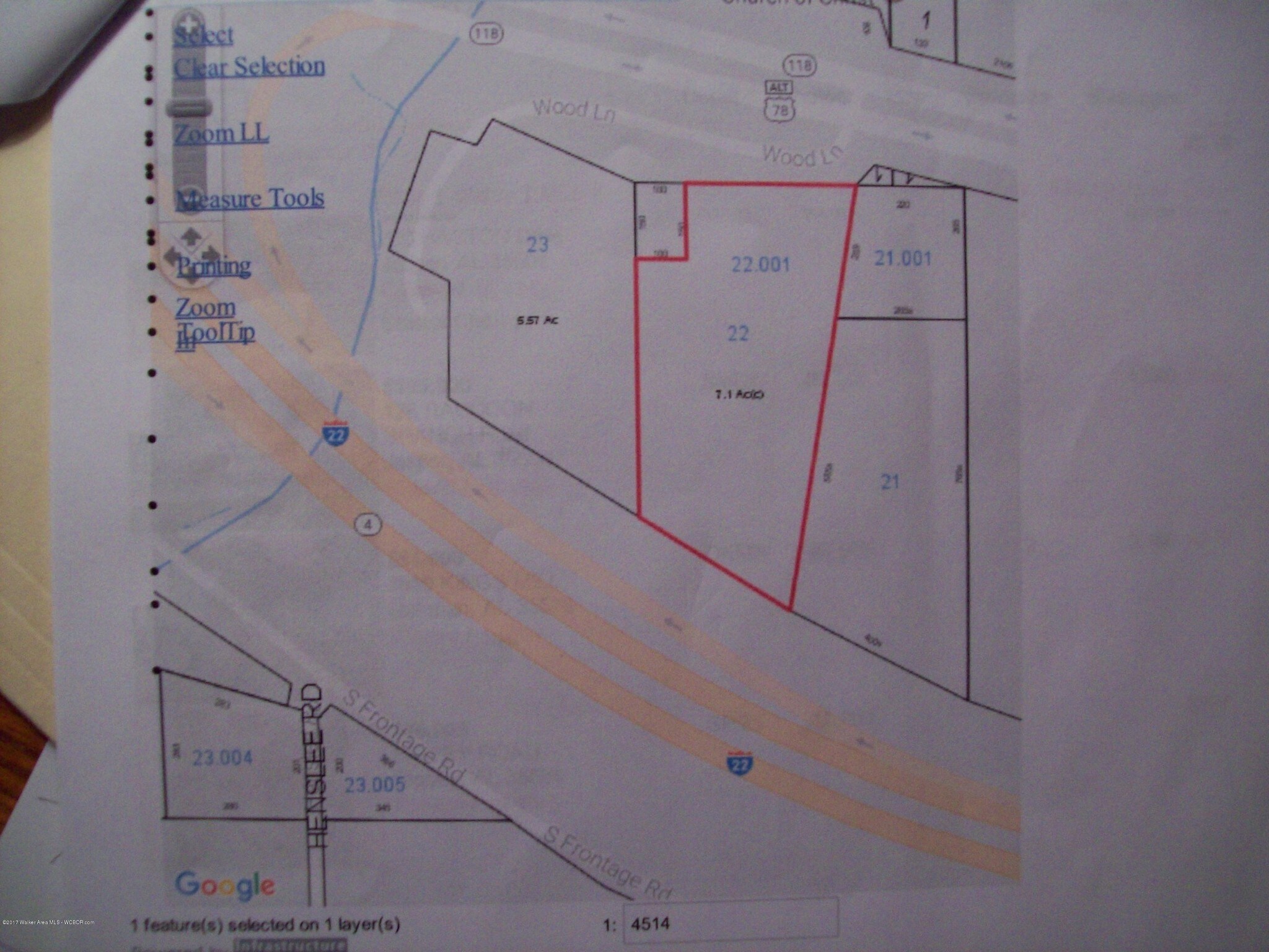 I 22 and Wood Lane, Carbon Hill, AL à vendre Photo de l’immeuble– Image 1 sur 3