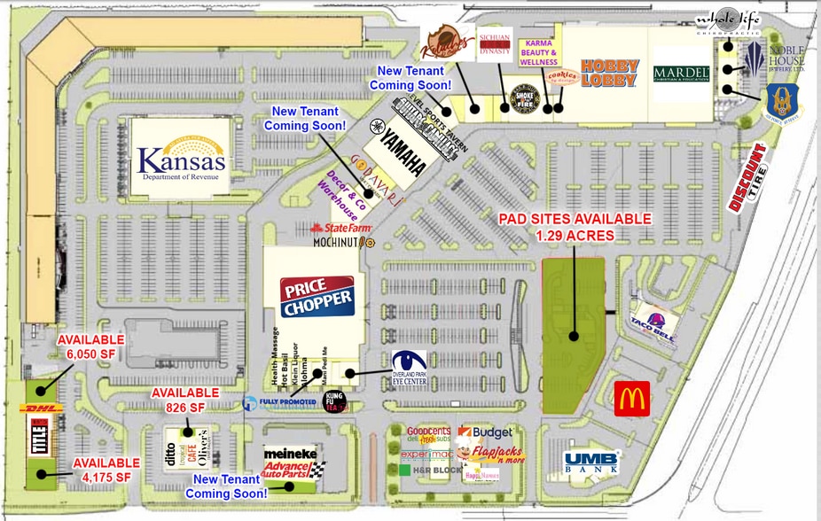 7102-7580 W 119th St, Overland Park, KS à louer - Plan de site – Image 3 sur 7