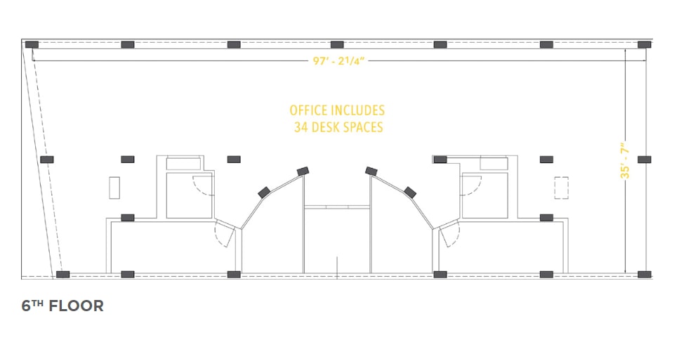 116 W Hubbard St, Chicago, IL à louer Plan d’étage– Image 1 sur 36