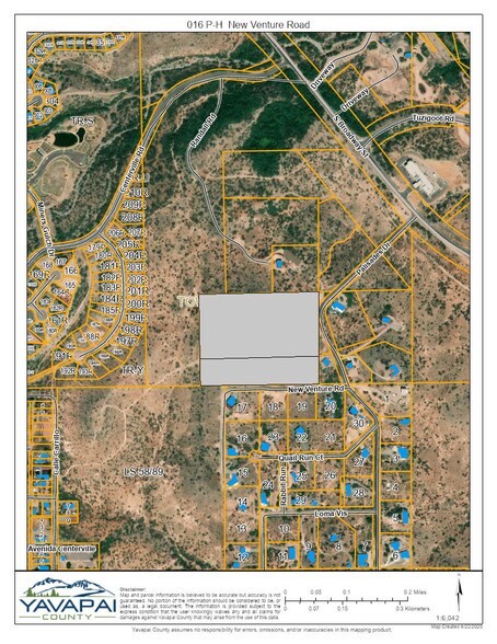 016 P-H New Venture Road Rd, Clarkdale, AZ à vendre - Plan cadastral – Image 3 sur 17