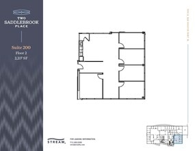 7906 N Sam Houston Pky W, Houston, TX à louer Plan d’étage– Image 1 sur 1