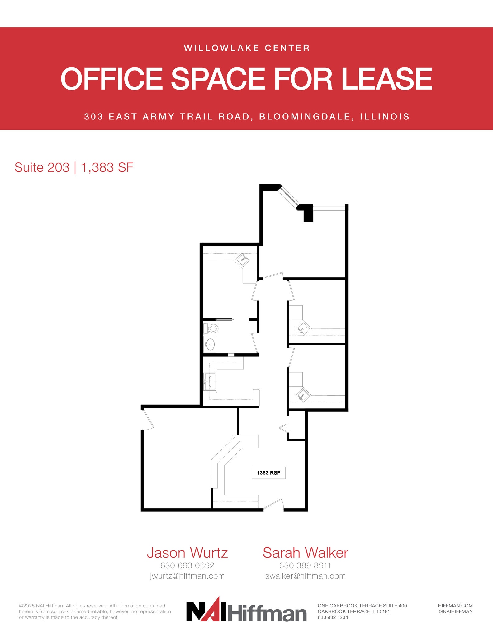 303 E Army Trail Rd, Bloomingdale, IL à vendre Plan d’étage– Image 1 sur 1