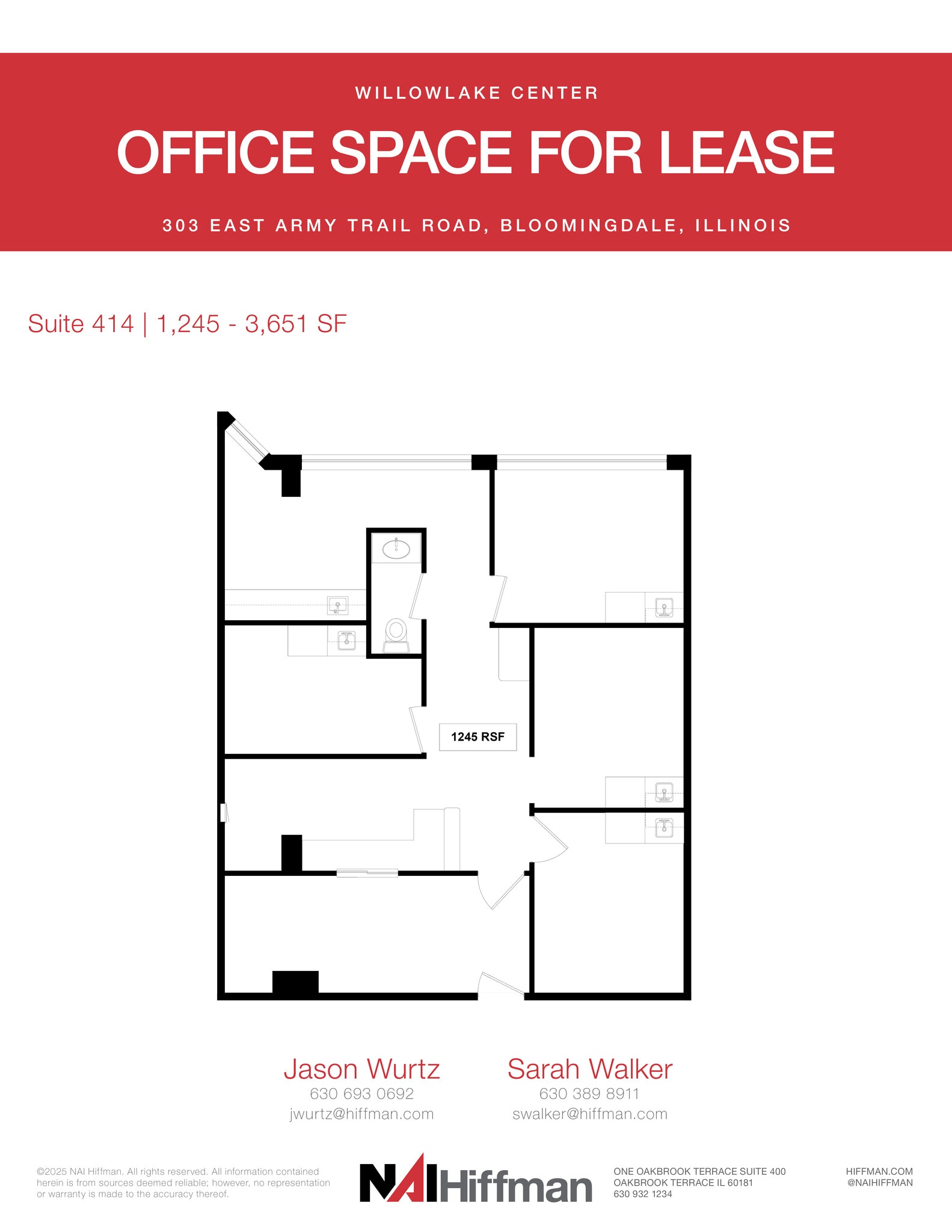 303 E Army Trail Rd, Bloomingdale, IL à vendre Plan d’étage– Image 1 sur 1