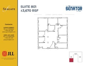 1121 L St, Sacramento, CA à louer Plan d’étage– Image 1 sur 1