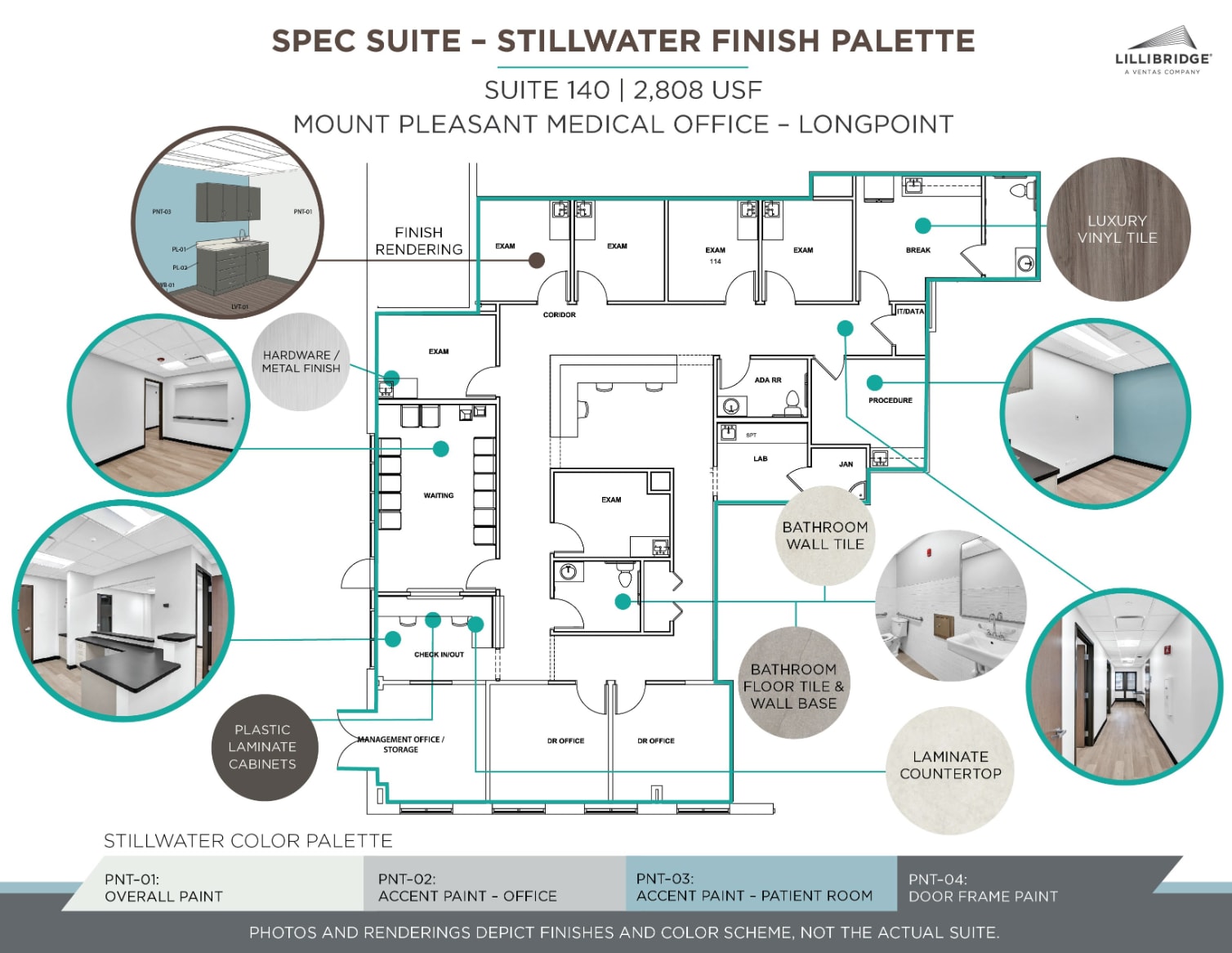 570 Long Point Rd, Mount Pleasant, SC à louer Plan d’étage– Image 1 sur 1