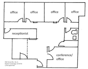 9567 Arrow Route, Rancho Cucamonga, CA à louer Plan d’étage– Image 1 sur 7