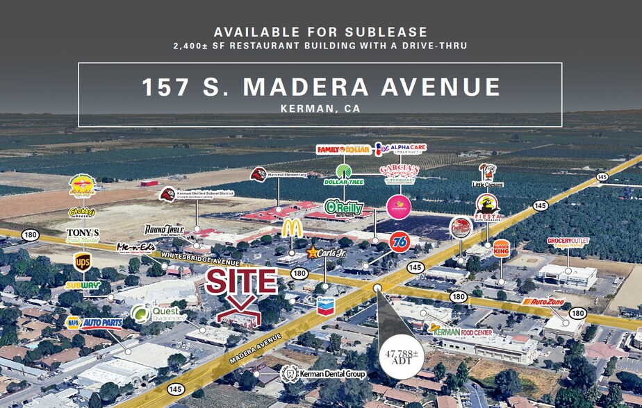 157 S Madera Ave, Kerman, CA à louer - Photo de l’immeuble – Image 2 sur 3