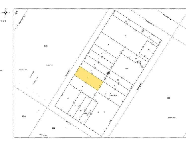 137 Sullivan St, New York, NY à louer - Plan cadastral – Image 2 sur 4