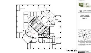 1 Adelaide St E, Toronto, ON à louer Plan d’étage– Image 1 sur 1