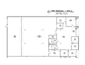 5444 E Washington St, Phoenix, AZ à louer Plan d’étage– Image 1 sur 1