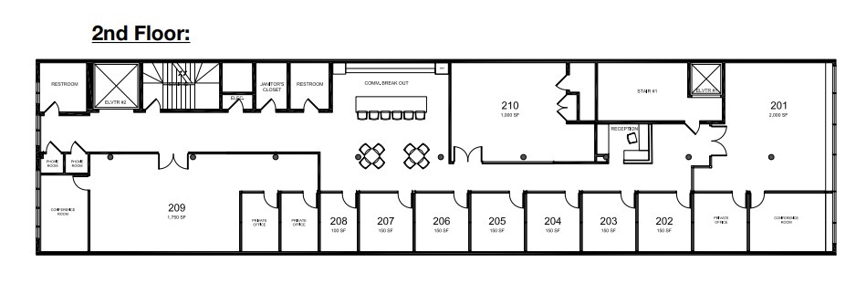 1132 S Wabash Ave, Chicago, IL à louer Plan d’étage– Image 1 sur 1