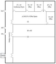 1950 E 17th St, Santa Ana, CA à louer Plan d’étage– Image 2 sur 2