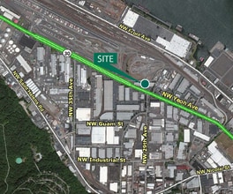 3571-3599 NW Yeon Ave, Portland, OR à louer Aérien– Image 2 sur 4