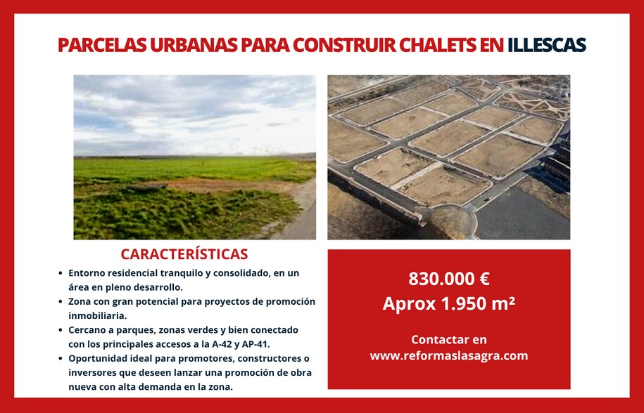 Terrain dans Illescas, Toledo à vendre - Photo principale – Image 1 sur 10