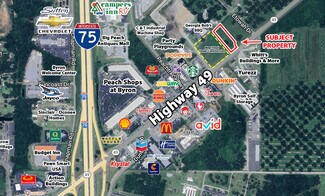 Plus de détails pour 507 Ga Highway 49 N, Byron, GA - Terrain à vendre