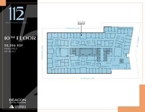 1152 15th St NW, Washington, DC à louer Plan d’étage– Image 1 sur 1