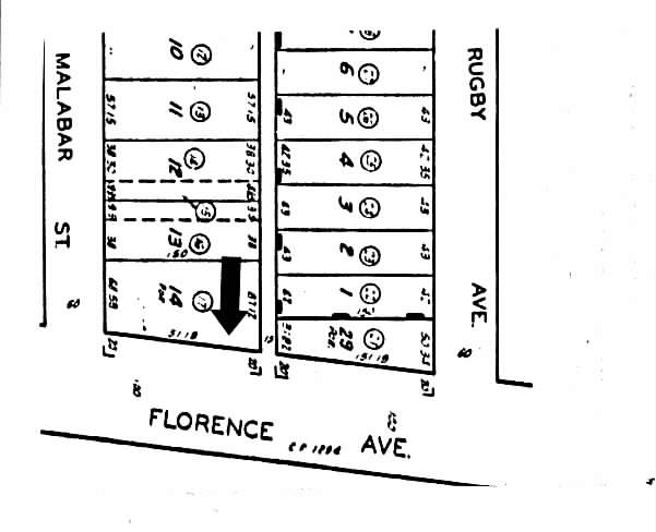 2501-2513 E Florence Ave, Huntington Park, CA à louer - Plan cadastral – Image 2 sur 7